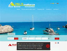 Tablet Screenshot of palsmallorca.com